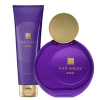 Avon Far Away Rebel Zestaw [Perfumy + Balsam]
