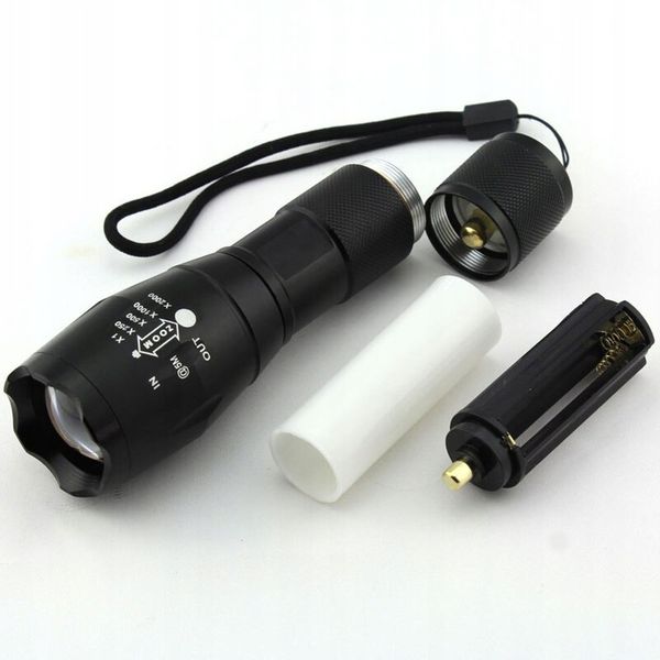 Latarka LED CREE XML-T6 - ZOOM