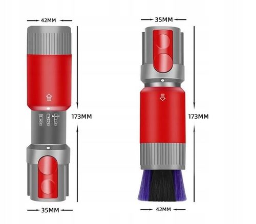 SZCZOTKA BEZ ZARYSOWAŃ do DYSON V7 V8 V10 V11 V15 KOŃCÓWKA SSAWKA na Arena.pl
