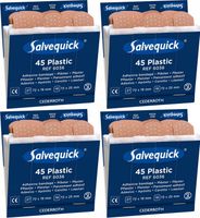 Plastry plastikowe CEDERROTH Salvequick (REF-6036) 45 sztuk x4