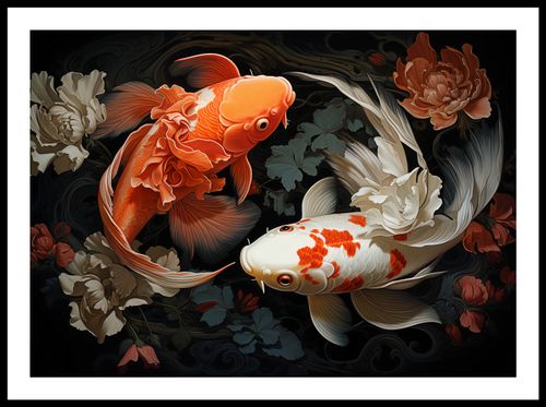 Plakat 70x50cm Harmonijny Taniec na Arena.pl