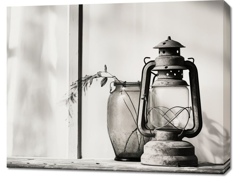 Obraz 90x70cm Lampa w Cieniach zdjęcie 1