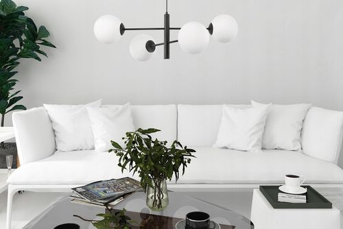 KLOSZ DO LAMPY SUFITOWEJ WISZĄCEJ PODŁOGOWEJ NOCNEJ SZKLANA KULKA E27 na Arena.pl