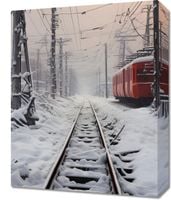 Obraz 40x50cm Podróż po Torach