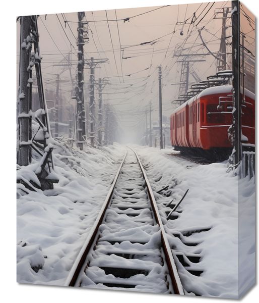 Obraz 40x50cm Podróż po Torach zdjęcie 1