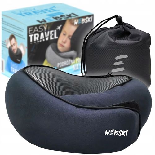 PODRÓŻNA PODUSZKA POD SZYJE KARK WYGODNA DO SPANIA W SAMOLOCIE AUTOKARZE na Arena.pl