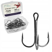 30 x Super Mocne Kotwice kotwiczki r 2/0 B. Nickel