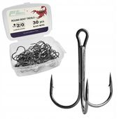 30 x Super Mocne Kotwice kotwiczki r 2/0 B. Nickel