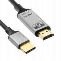 Przewód USB-C 3.1 HDMI 8K UHD Kabel Spacetronik KCH-SPA030 Przejściówka 3m