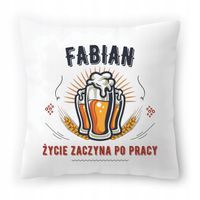 Poduszka Dla Fabiana Na Urodziny Imieniny Prezent Z Nadrukiem Ze Zdjęciem
