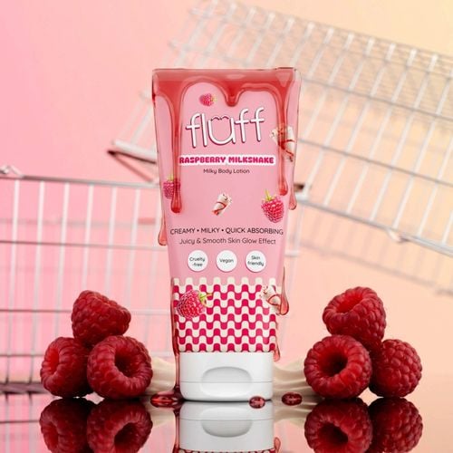 FLUFF BALSAM DO CIAŁA RASPBERRY MILKSHAKE 150 ML na Arena.pl