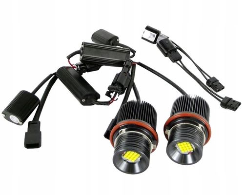 2SZT ŻARÓWKI BMW RINGI LED MARKER 160W do BMW E39 E53 E60 E61 E65 E87 6250K na Arena.pl