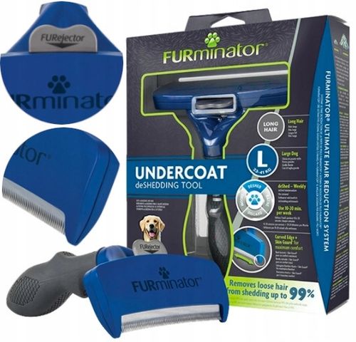 FURMINATOR SZCZOTKA DLA PSÓW DŁUGOWŁOSYCH L na Arena.pl