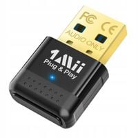 Nadajnik Audio Bluetooth 5.0 USB B10A PLUG AND PLAY 1Mii ZASIĘG 20m