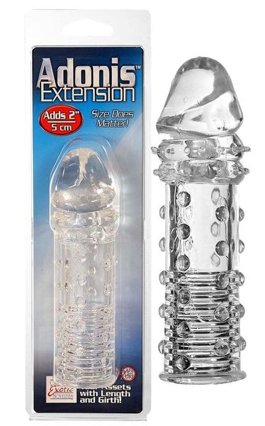 Silikonowa Przedłużka Penisa - Nasada Adonis Extension zdjęcie 1