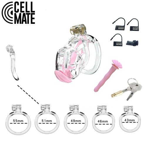 pas cnoty guardian chastity cage clear size 1 cellmate na Arena.pl
