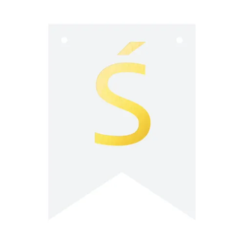 Baner DIY 16 cm - literka Ś na Arena.pl