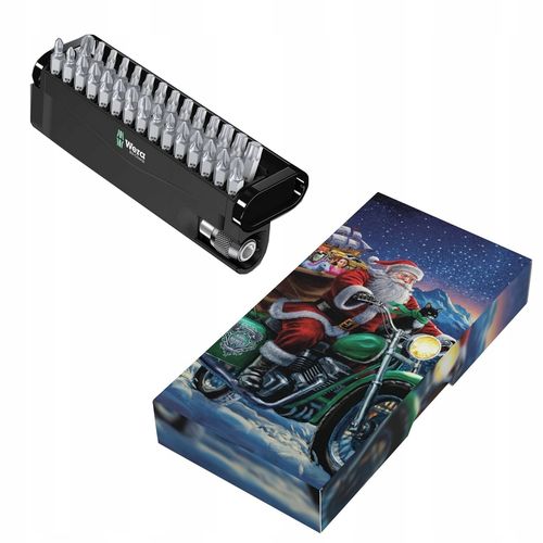 Zestaw bitów WERA w świątecznym opakowaniu 30 elementów Phillips Pozidriv na Arena.pl