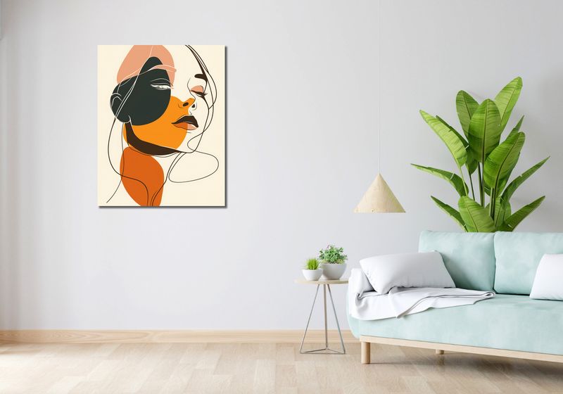 Obraz 70x90cm Spokój Wewnętrzny zdjęcie 2