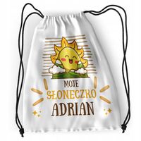 Plecak Sportowy Szkolny Dla Adriana Syna Dziecka Z Nadrukiem Ze Zdjęciem