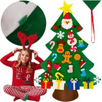 Choinka Z Filcu Z Ozdobami 24856