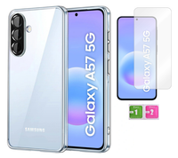 Etui silikonowe do SAMSUNG GALAXY A57 5G obudowa case 2mm + szkło na ekran