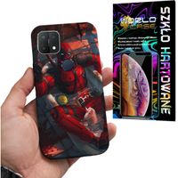 ETUI DO OPPO A15 (A15s) - DEADPOOL MARVEL FILMY SERIALE + SZKŁO