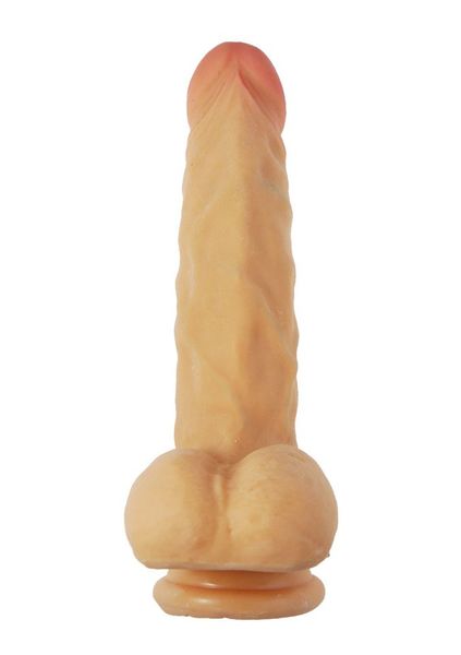 Wibrator Penis Z Przyssawką Cyber Skin - Loveclonex Achilles 7,5" zdjęcie 6
