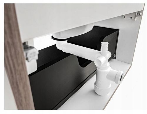 Syfon umywalkowy oszczędzający miejsce Prevex przyścienny 1710024 na Arena.pl