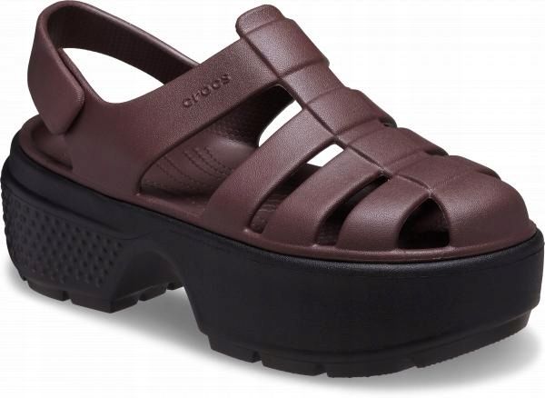 Damskie Sandały Platforma Crocs Stomp Fisherman 209938 Sandal 38-39 zdjęcie 3