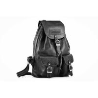 Plecak skórzany KEMER VOOC RETRO TC13 Czarny