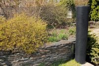 Siatka Ogrodzeniowa Dla Kur Rabatowa 1,2x10m Czarna Plastikowa PCV Mocna