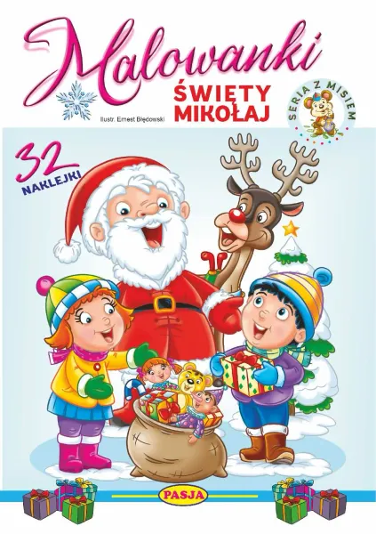 Święty Mikołaj. Malowanki zdjęcie 1