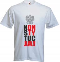KOSZULKA z nadrukiem KONSTYTUCJA protest twój druk