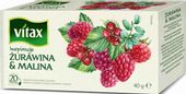 VITAX Inspiracje Żurawina Malina 20tb