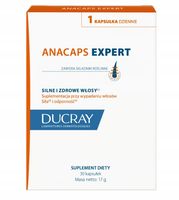 DUCRAY ANACAPS EXPERT włosy skóra paznokcie 30kaps