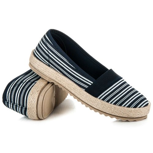 Espadryle Na Platformie W Paski r.40 na Arena.pl