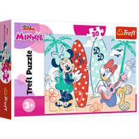 Puzzle - 30 - Kolorowa Minnie - Disney - Trefl 18302