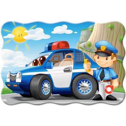 Puzzle 20el.maxi police patrol CASTOR na Arena.pl
