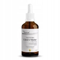 SOPLÓWKA JEŻOWATA (Lions Mane) liposomalna z piperyną krople 50ml The Novus