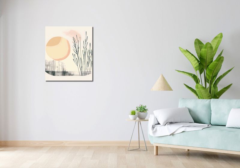 Obraz 60x70cm Pastelowy Wschód zdjęcie 2