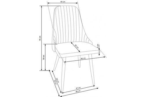 Krzesło K285 beżowy na Arena.pl