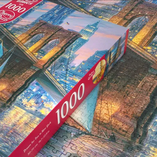 Puzzle 1000 elementów. Sen dwojga w Nowym Jorku 30288 na Arena.pl