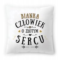 Poduszka Dla Bianki Na Urodziny Na Prezent Z Nadrukiem Ze Zdjęciem