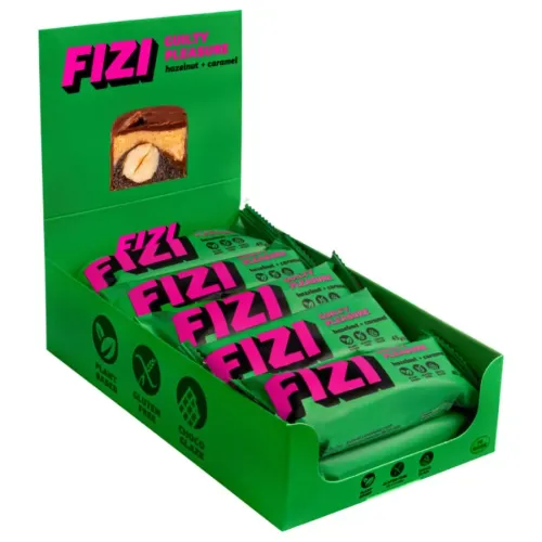 Baton w Polewie Czekoladowej „hazelnut + Caramel” Fizi, 45g na Arena.pl