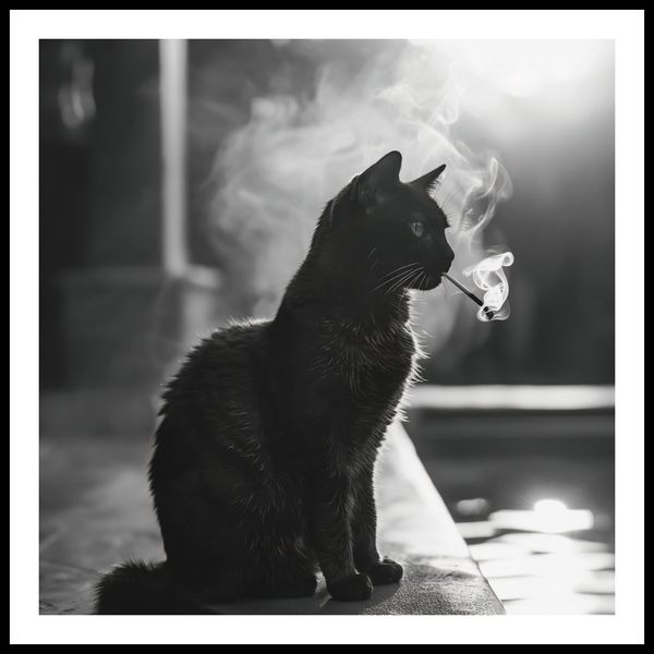 Plakat 60x60cm Kocia Przerwa zdjęcie 3