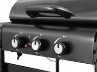 Grill GAZOWY 3 palniki BOCZNE PÓŁKI PRAKTYCZNY