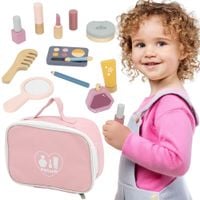 VIGA PolarB Drewniany Zestaw do Makijażu Kosmetyczka Dla Dziewczynki Prezent