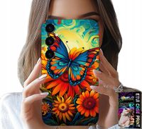 ETUI DO SAMSUNG GALAXY A04S - MOTYLE MOTYLKI KWIATKI RÓŻE OBUDOWA