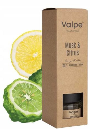 valpe dyfuzor zapachowy z patyczkami piżmo-cytrusy 50 ml dz50-328 na Arena.pl
